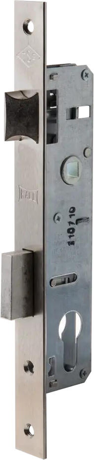Замок врезной Kale 153-85BS25 с поворотной защелкой 84229506