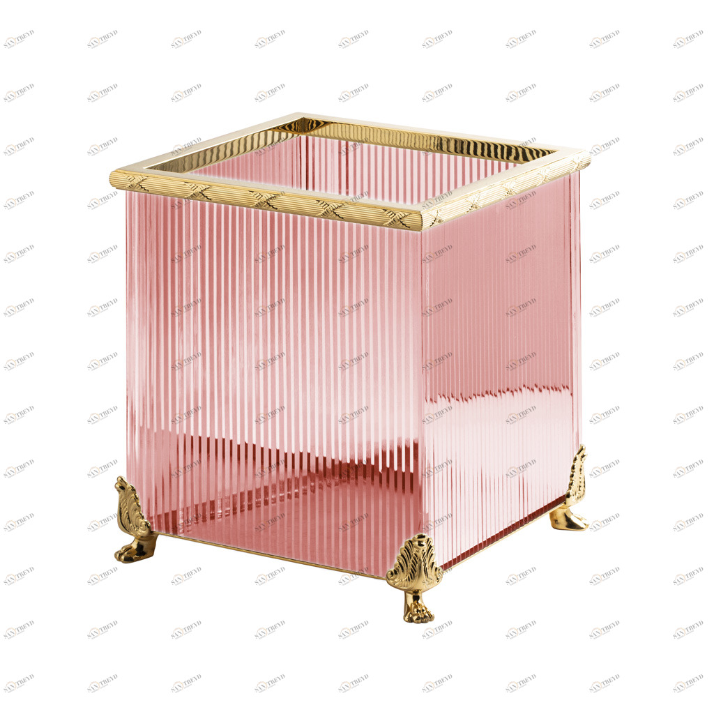 FS10C-673 FS10C-673 Квадратный контейнер без крышки БИН Cristal & Bronze BINS 