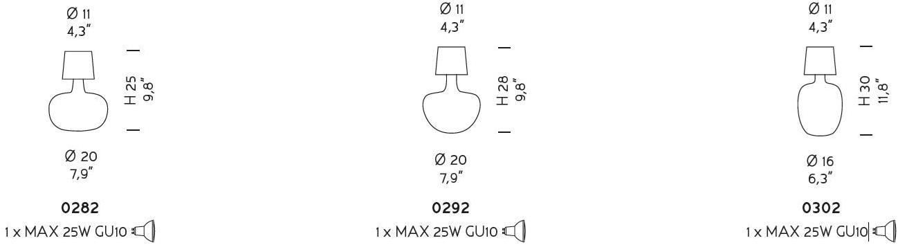 Sylcom Потолочный светильник из дутого стекла Aphros 0282/0292/0302 - Вид №2
