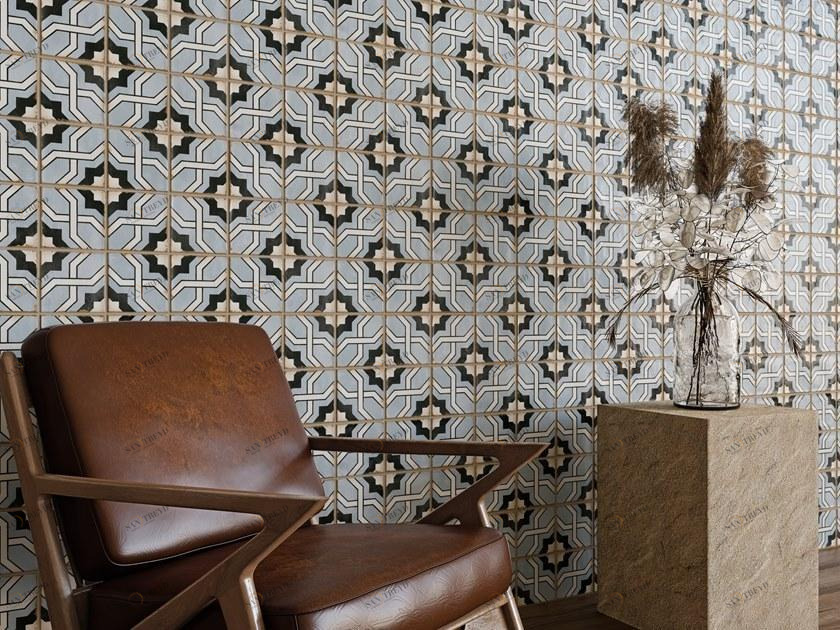 Harmony Настенная / напольная плитка с эффектом энкаустики sun-id-1370573