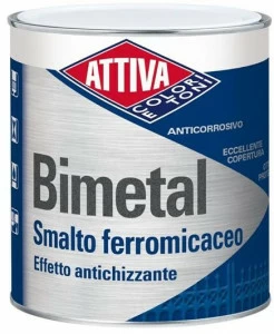 ATTIVA Антикоррозийная эмаль с эффектом старины Smalti e pitture