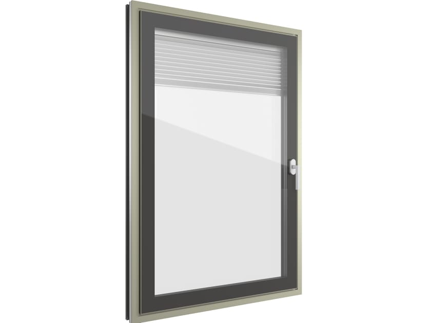 Алюминиевое окно со встроенной жалюзи FINSTRAL FIN-Project ARCH-00062361