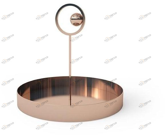 Cappellini Поднос из латуни круглый  Po_1702 