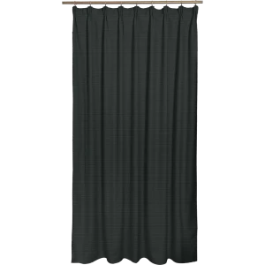 Штора на ленте Bern, 200x280 см, однотон, цвет чёрный