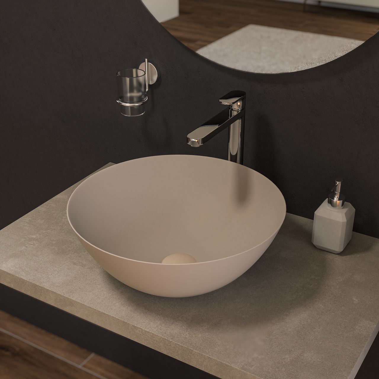 Керамическая круглая столешница Ercos MUSA ARCH-00039698 - Вид №5