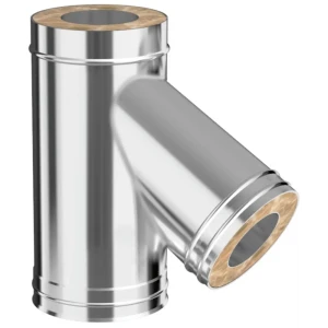 Сэндвич-тройник Металлик и Ко 135° 430/оцинкованная сталь/0.5 мм D115x200 мм