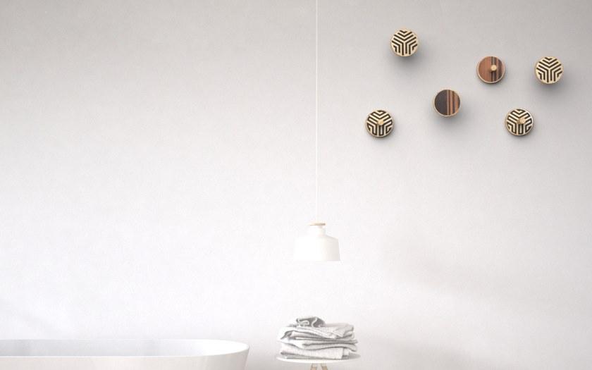 LIGNIS® Пара плечиков из инкрустированной древесины Inverso 13.007 - Вид №3