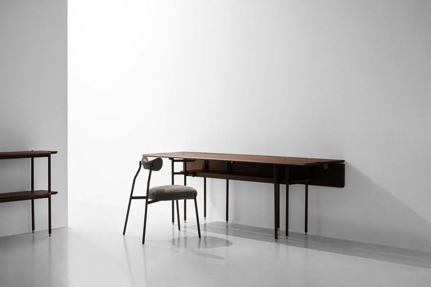 District Eight Выдвижная консоль из стали и дерева Stacking M234-dl  - Вид №11