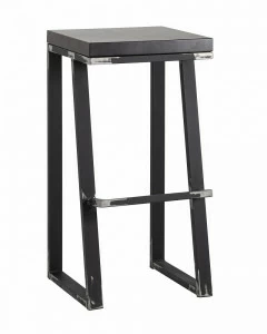 Барный стул коричневый с деревянным сиденьем "Терракс" STOOL GROUP  00-3945992 Коричневый