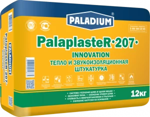 PL-207 Теплая штукатурка PalaplasteR-207, 12 кг Paladium