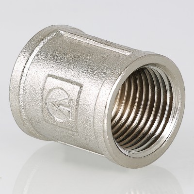 VTr.270.N.0004 Фитинг резьбовой – муфта соединительная Valtec 1/2"  - Вид №10