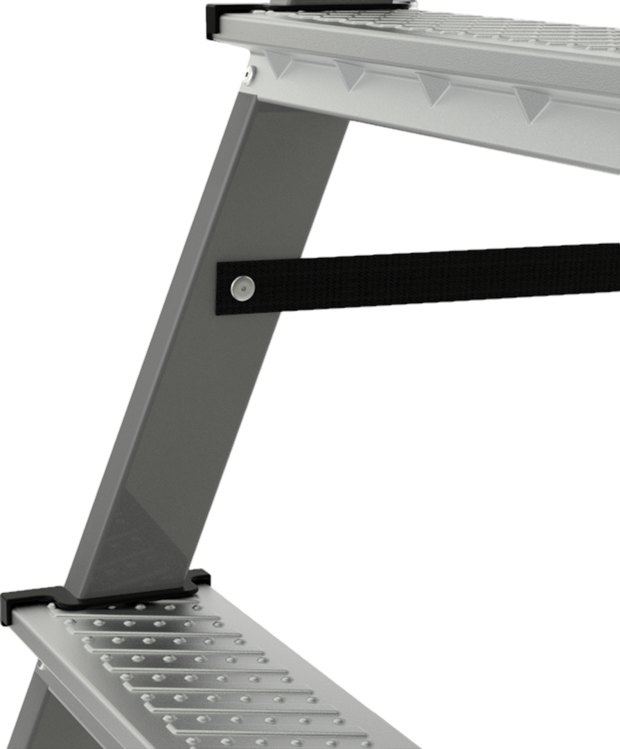 Стремянка односекционная Новая Высота NV 1150 9278690 STDN-0138920 - Вид №1