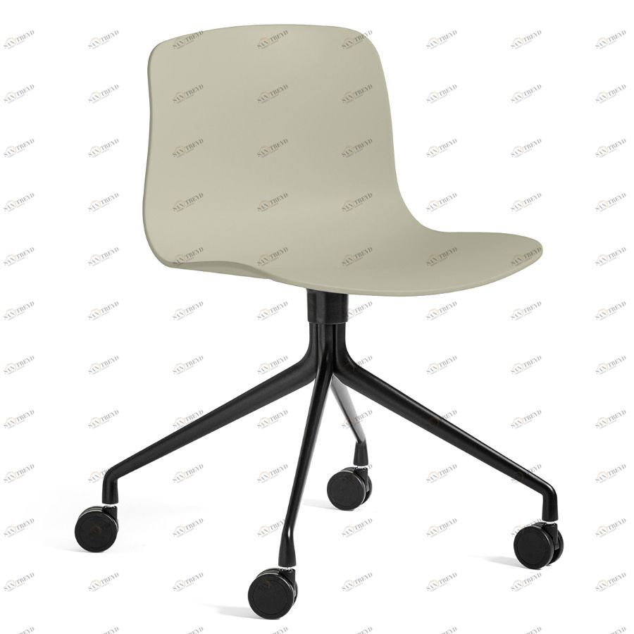 Стул AAC14, светло-зеленый с черным основанием Hay 923465