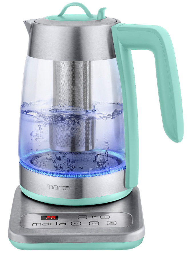 9058596 Электрочайник MARTA MT-4554 зеленый STDN-0004056