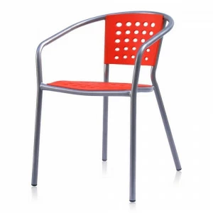 Пластиковое кресло красное AFINA  240967 Красный