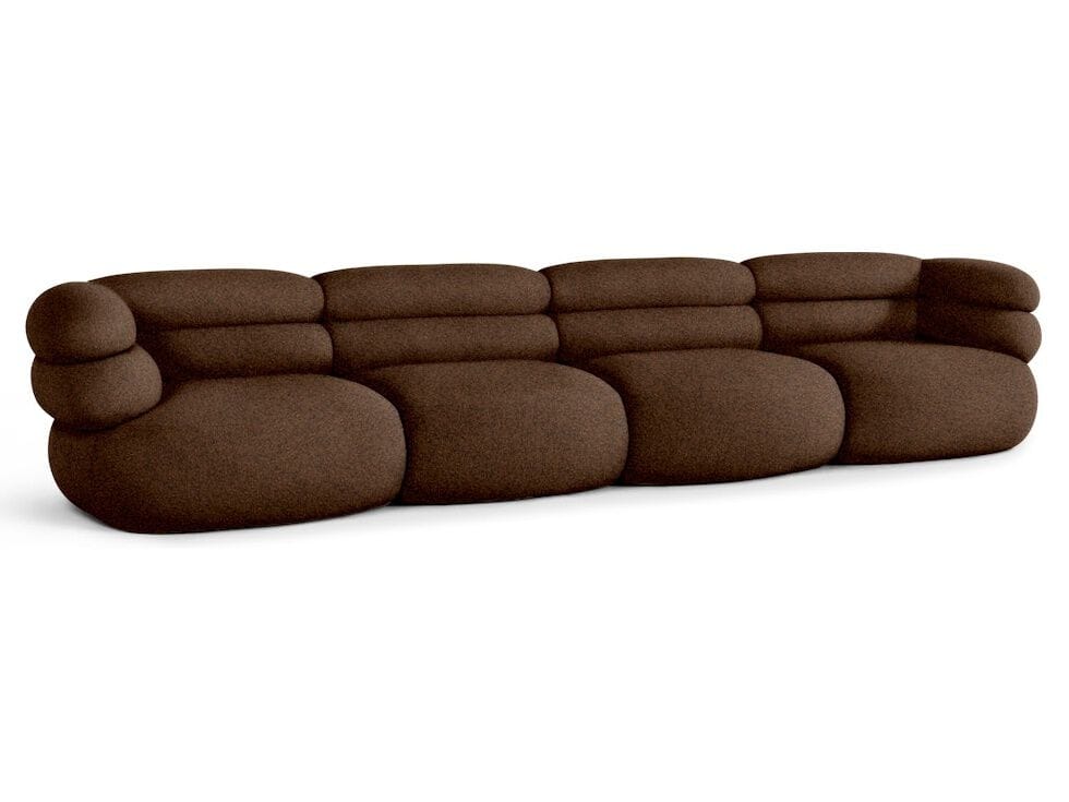 4-местный модульный тканевый диван Knoll Biboni ARCH-00037966 - Вид №16