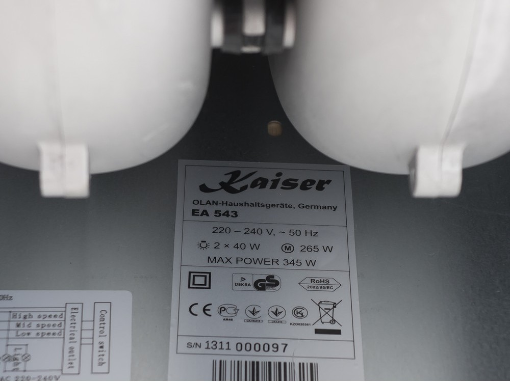 5322437 Вытяжка полновстраиваемая Kaiser EA 543 M серебристый STDN-0035966 - Вид №5