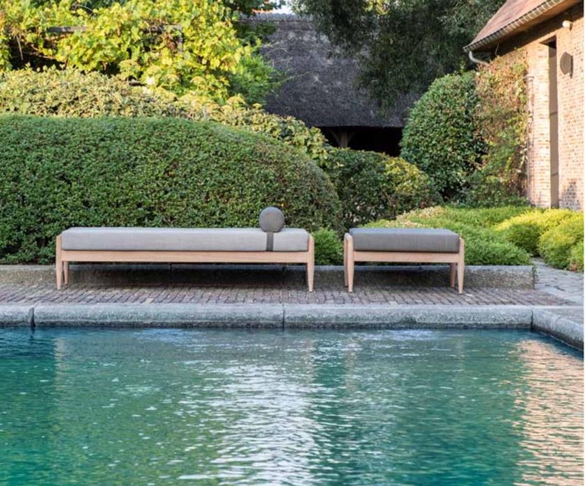 BuzziSpace Садовый шезлонг из массива дерева Buzzinordic sun-id-1361085 - Вид №1