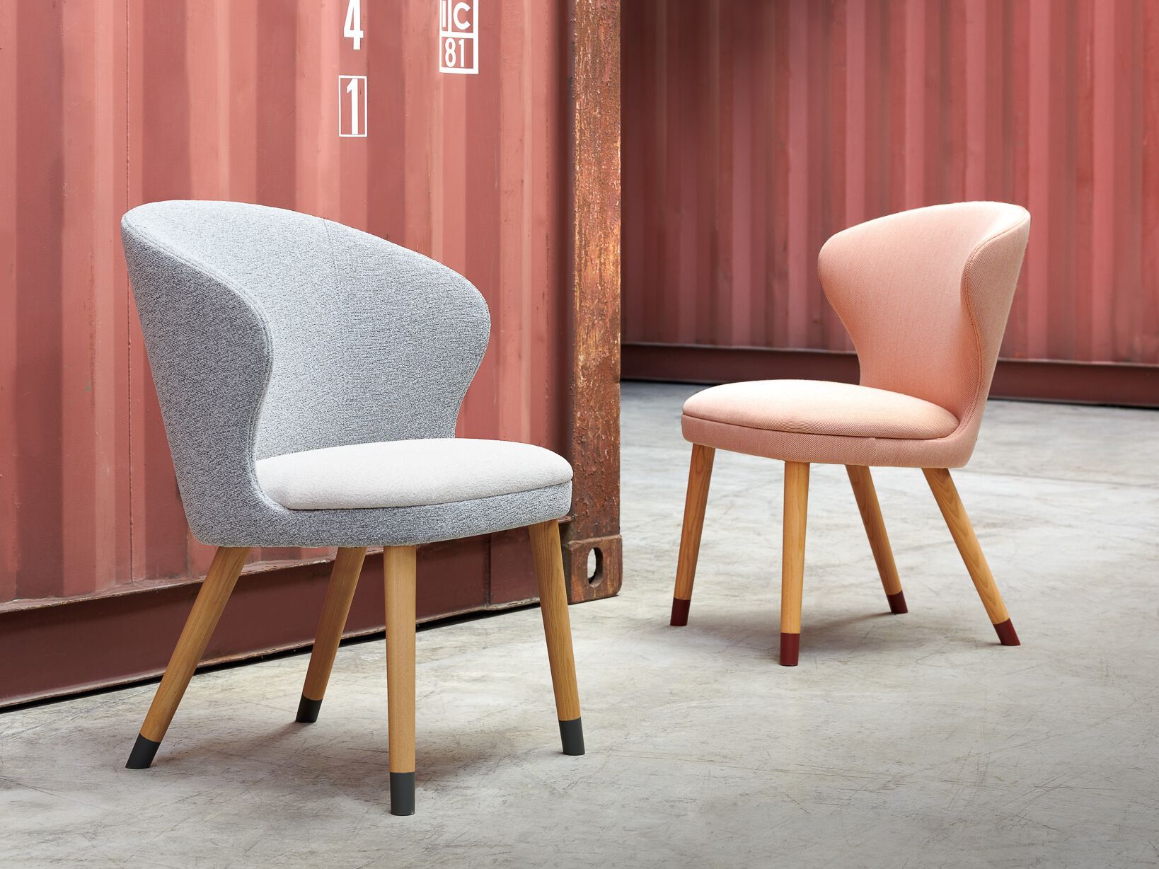 Мягкий стул с подлокотниками Very Wood ARCH-00121225 - Вид №1