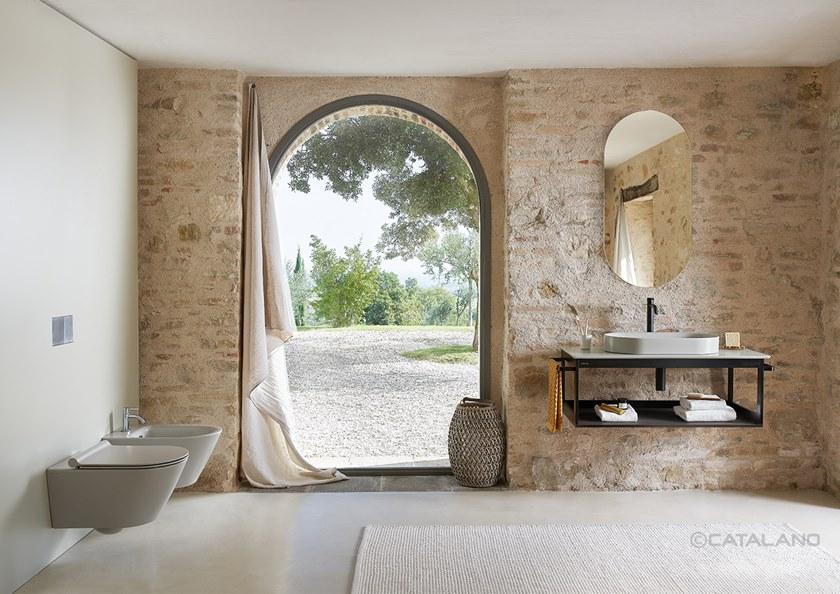 Накладная раковина на столешницу  овальная CERAMICA CATALANO Horizon sun-id-1419405 - Вид №4