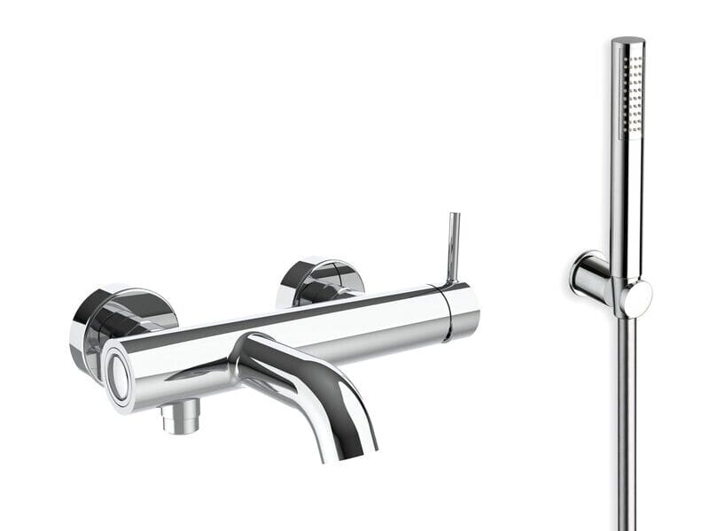 Однорычажный набор для ванны с 3 отверстиями и ручным душем CRISTINA Rubinetterie Phi ARCH-00003088