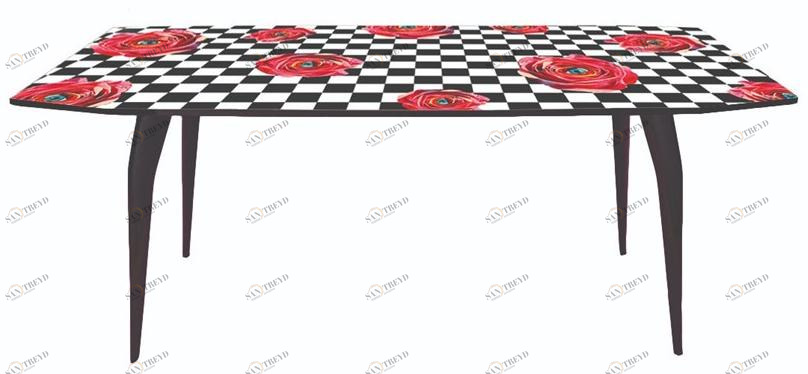 Seletti Прямоугольный обеденный стол Seletti wears toiletpaper sun-id-1473222