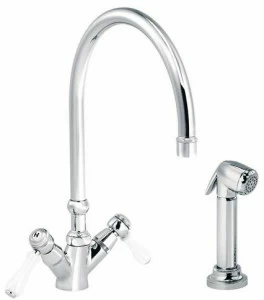 rvb Кухонный смеситель на два отверстия и вытяжной душ 1935 limoges 1935.--.13