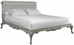 Jetclass Двуспальная лакированная кровать с тафтинговым изголовьем Venezia Jvz101.16, jvz101.18, jvz101.20