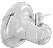 rvb Крючок для халата из хромированной латуни Times 6273.--.53