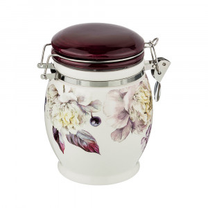 358-1589 Посуда керамическая Ёмкость для сыпучих продуктов 1 700 мл Пурпур Lefard