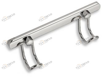 Крючок двойной Novaservis Metalia Wire programme 6056.0 хром 60560