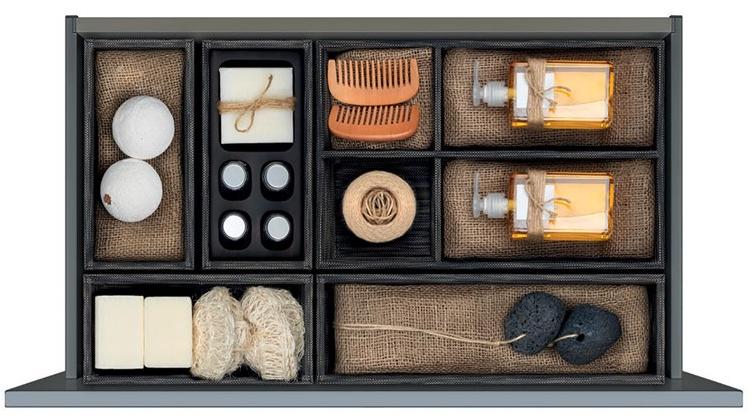 Karol Двойная подвесная тумба под умывальник с ящиками Cono Karolitalia sun-id-1438654 - Вид №2