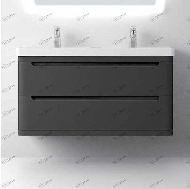 Avila Dos Тумба с двойной раковиной LOOP 120 Color 51 Trendy LOOP TRENDY 2706212N51