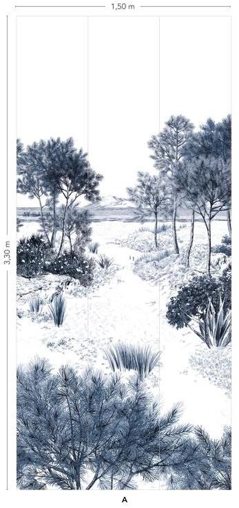 Isidore Leroy Панорамные обои с пейзажами Anastasie 6242001-6242002 - Вид №7