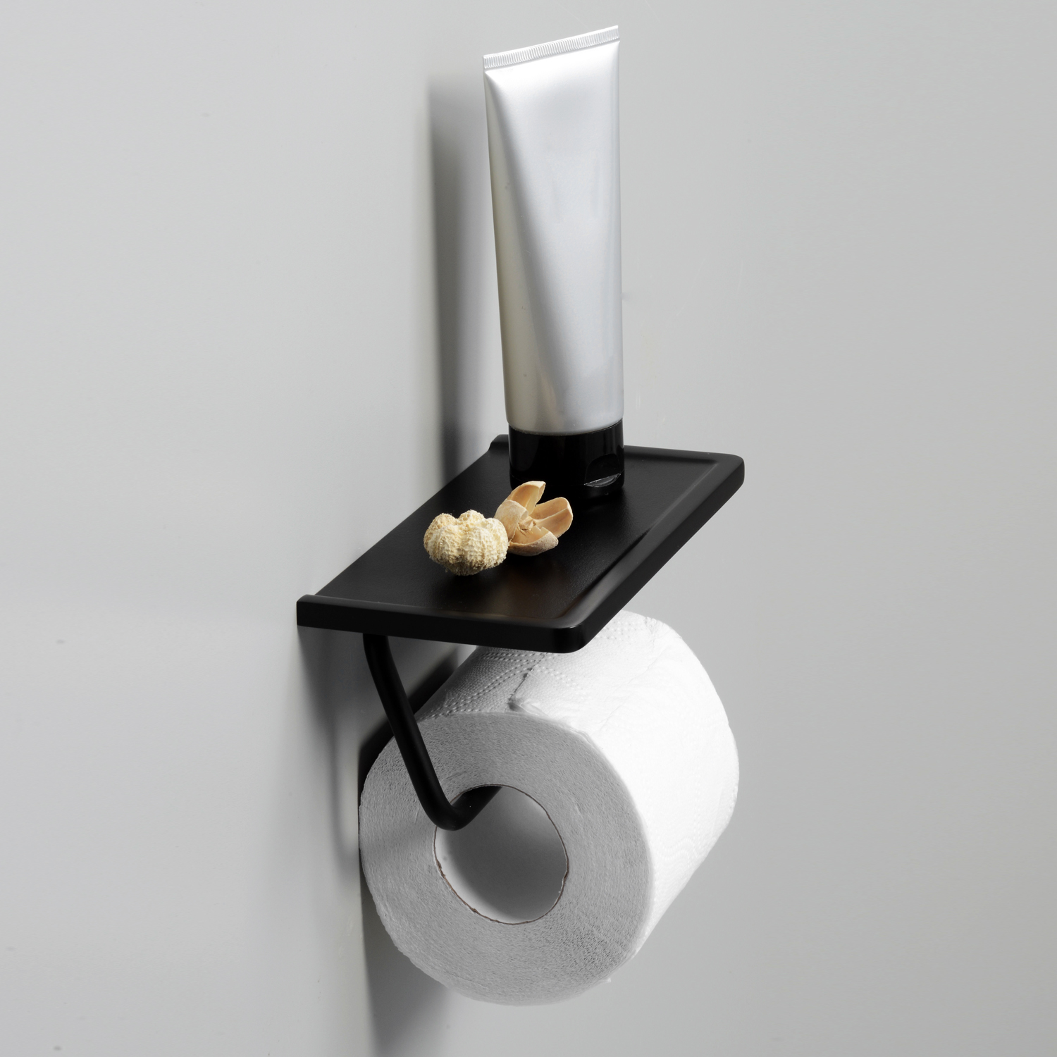 K-1525 Держатель туалетной бумаги с полочкой для телефона WasserKRAFT 