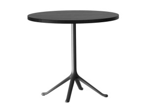 Круглый стол из массива дерева со спицами