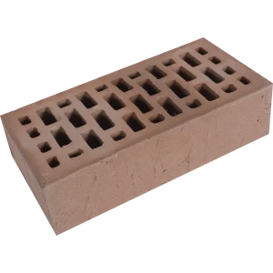 Кирпич BRAER лицевой керамический пустотелый Мускат терра 250x120x65 мм