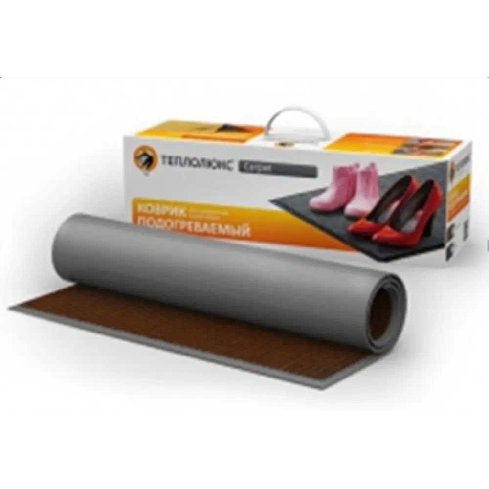 Коврик с подогревом Теплолюкс 80х50 см, 65 Вт, цвет серый STLM-2195335