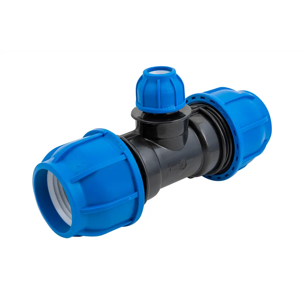 Тройник переходной ПНД Политэк 63x25x63 мм STLM-2204523