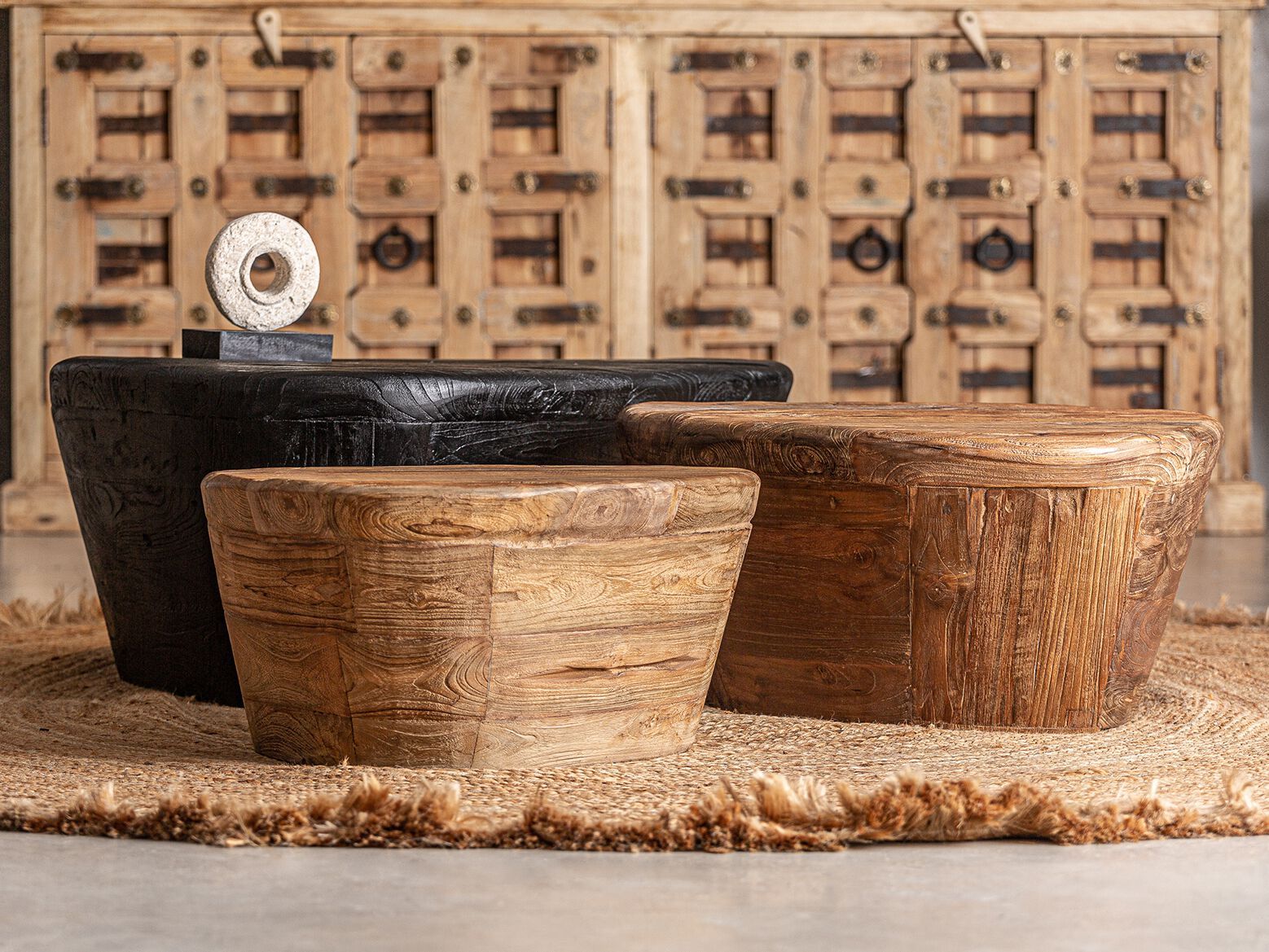 Журнальный столик из массива дерева Vical Home LESTANS ARCH-00073072 - Вид №2