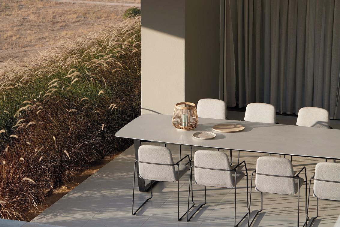 Стул белый лотос смоки Manutti Loop MNST83 - Вид №14