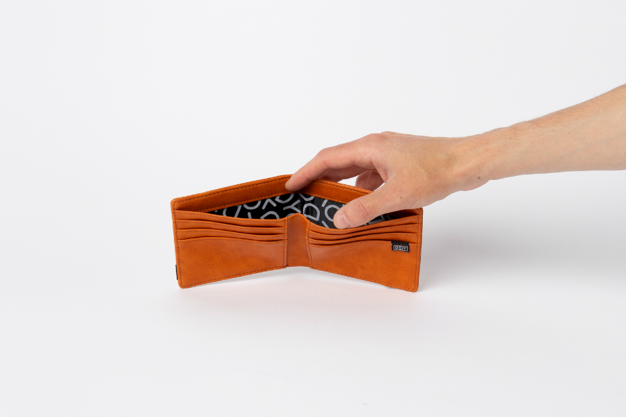 DYHONWABR Бумажник honom, коричневый Doiy  - Вид №3