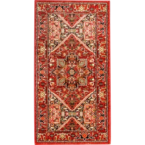 Ковер полипропилен Измир D195B 240x400 см цвет красный