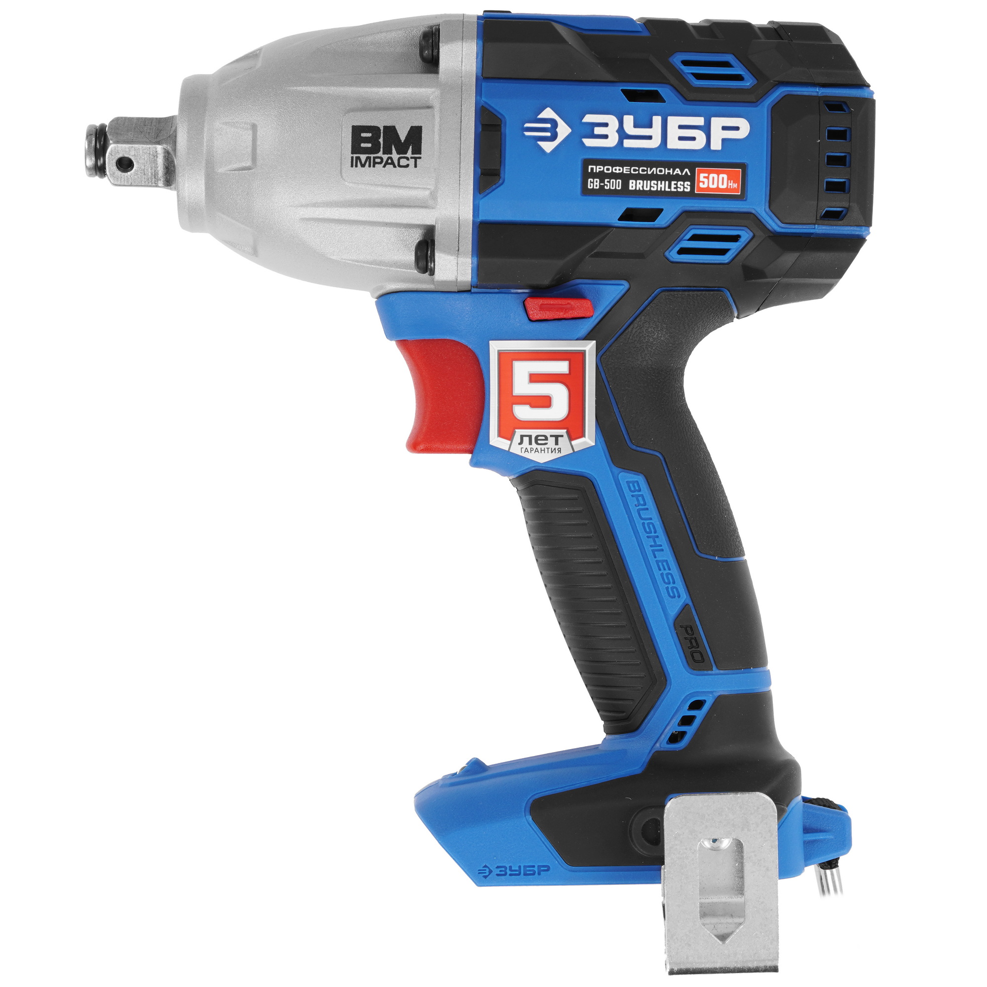 Гайковерт Зубр GB-500 20V MAX LITHIUM PRO  , Без ЗУ, Без АКБ 5451680 STDN-0099132