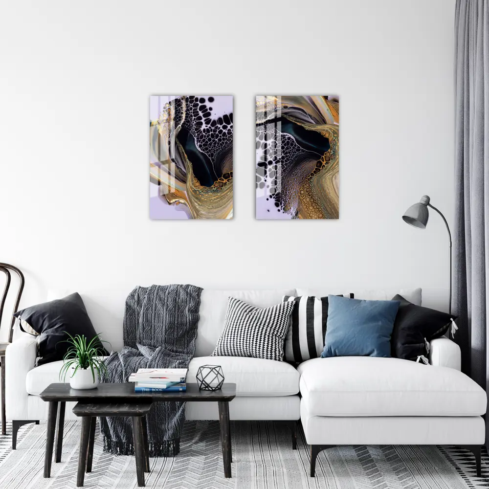 Картина на стекле «Калипсо 3» 40x60 см 84531284 STLM-2170528 ARTABOSKO  - Вид №5