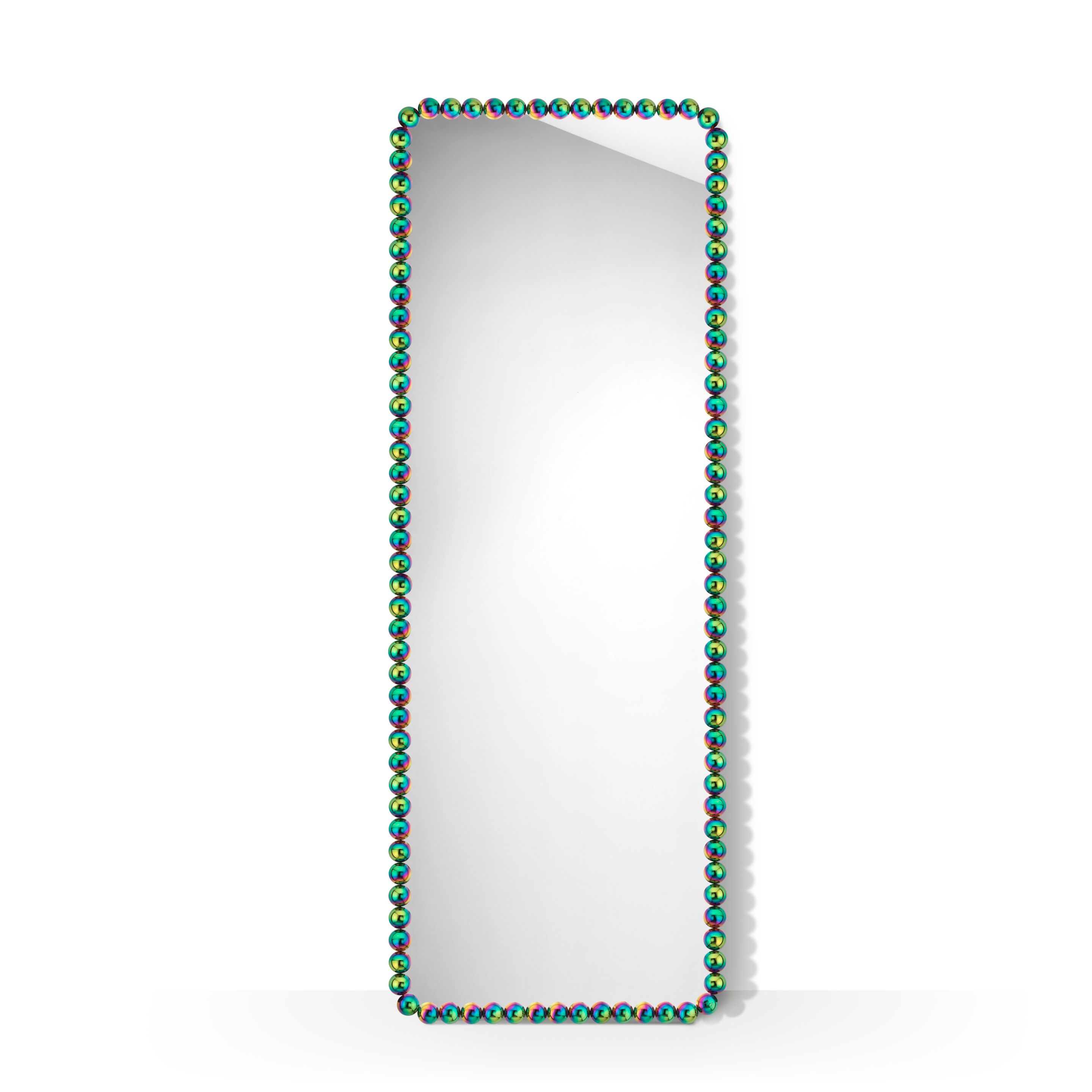 Латунное прямоугольное напольное зеркало GHIDINI1961 драгоценный камень ARCH-00065445