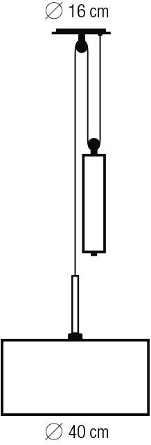 luxcambra Подвесной светильник из ткани  Oslo_1177  - Вид №3