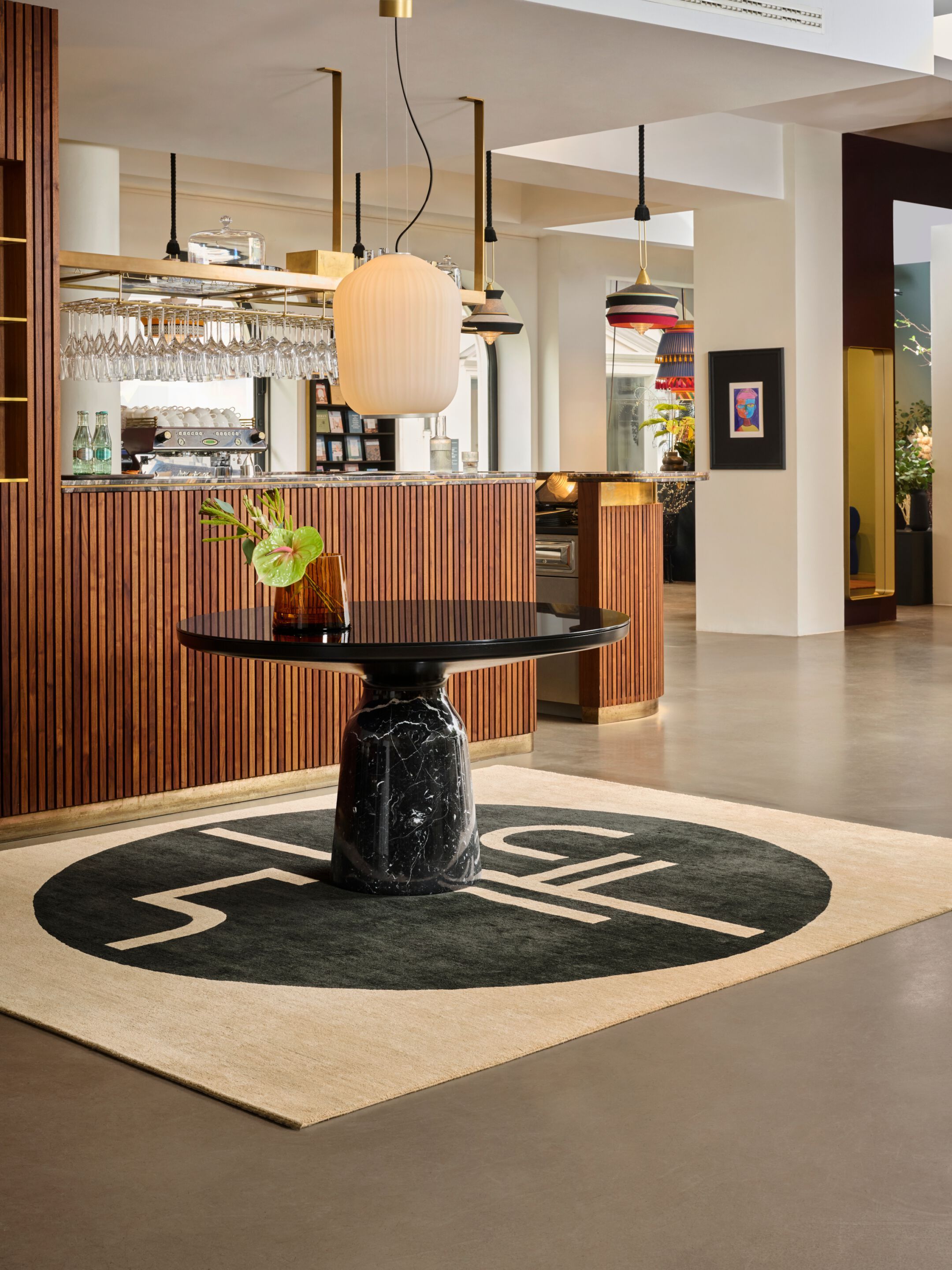 Круглый мраморный обеденный стол Classicon Белл ARCH-00096688 - Вид №9