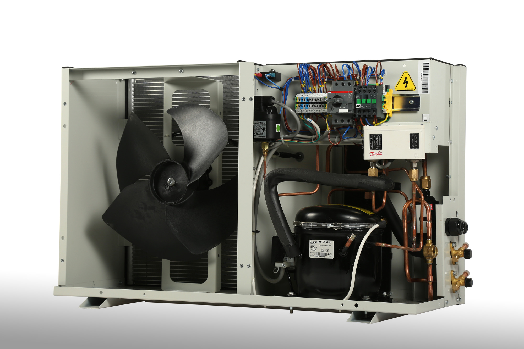 Danfoss OP-MSBM — компрессорно-конденсаторный агрегат OP-MSBM026AJW09G 114X7190  - Вид №10