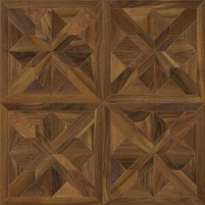 Модульный паркет Da Vinci Инженерный модульный паркет из ореха Даниэль Орех Европейский (Грецкий) Натур (Гладкая) 562х562 мм.